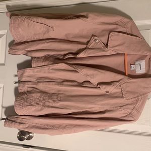 light pink old navy jacket